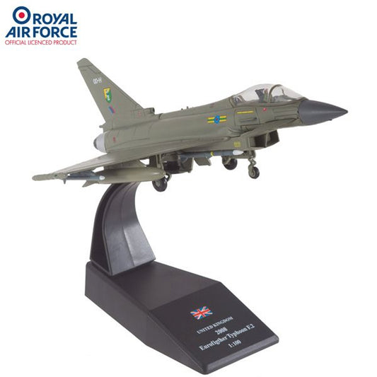 RAF 40607 Eurofighter Typhoon F2 2008 RAF 1:100 Diecast Model