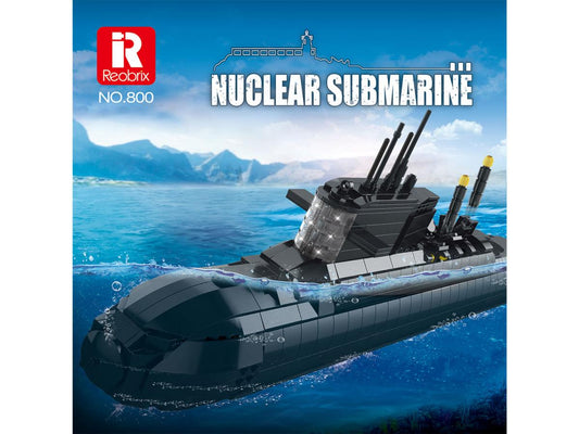 Reobrix Nuclear Submarine 1498pc Construction Set RBX00800
