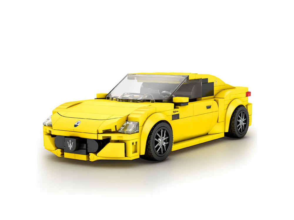 Reobrix Maserati Yellow Sports Car 384pc Construction Set RBX00823