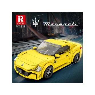 Reobrix Maserati Sky Blue Sports Car 384pc Construction Set RBX00824