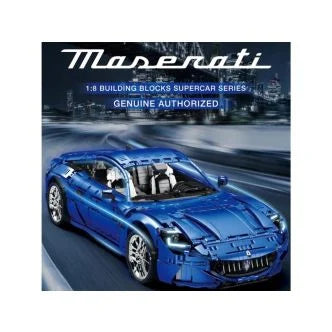 Reobrix Maserati Sky Blue Sports Car 384pc Construction Set RBX00824