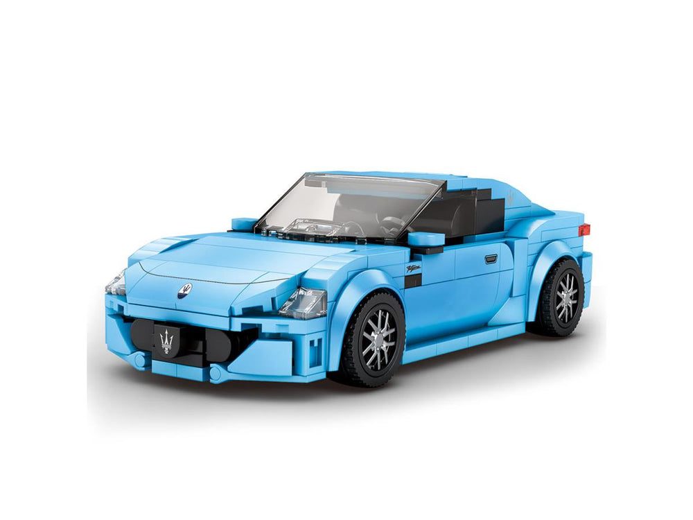 Reobrix Maserati Sky Blue Sports Car 384pc Construction Set RBX00824