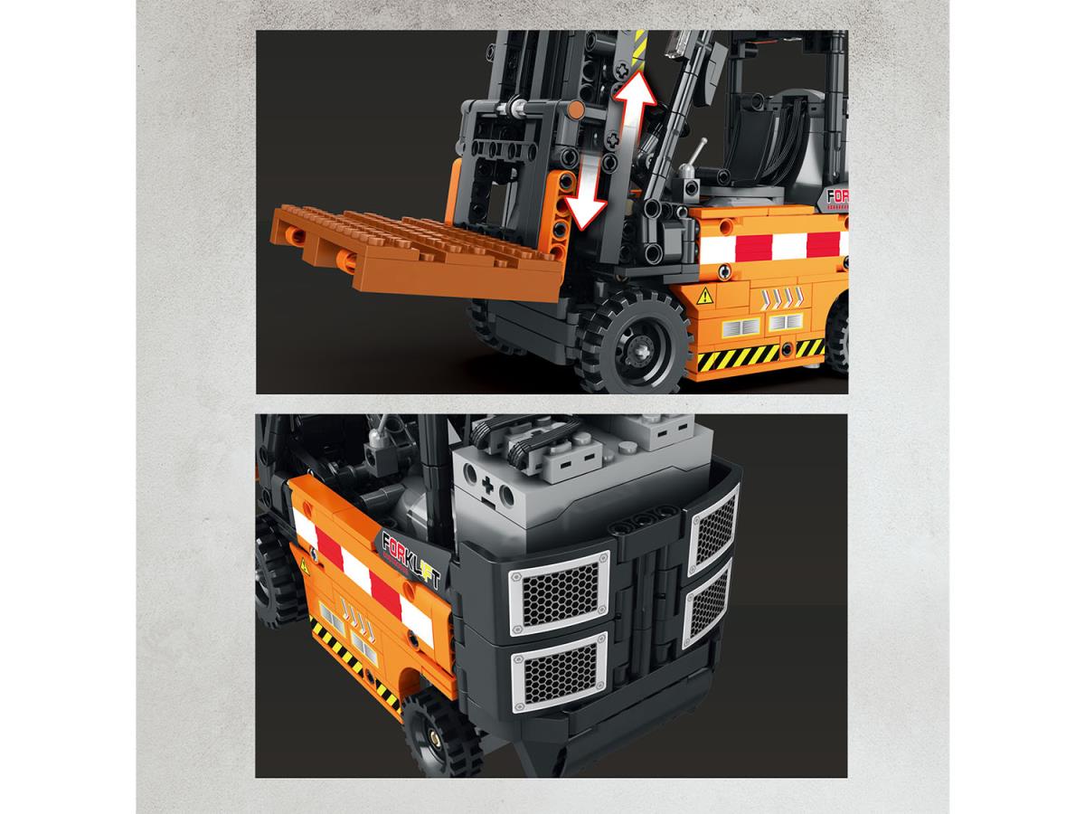 Reobrix RC Forklift 722pc Construction Set RBX22002