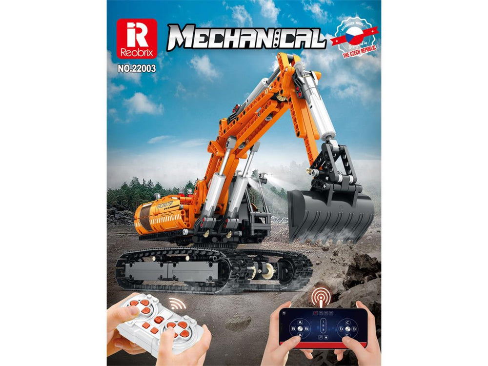 Reobrix RC Excavator 1106pc Construction Set RBX22003