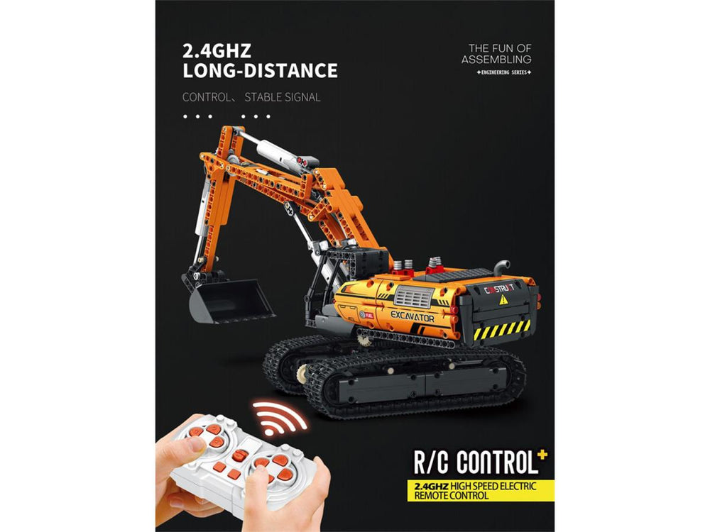 Reobrix RC Excavator 1106pc Construction Set RBX22003