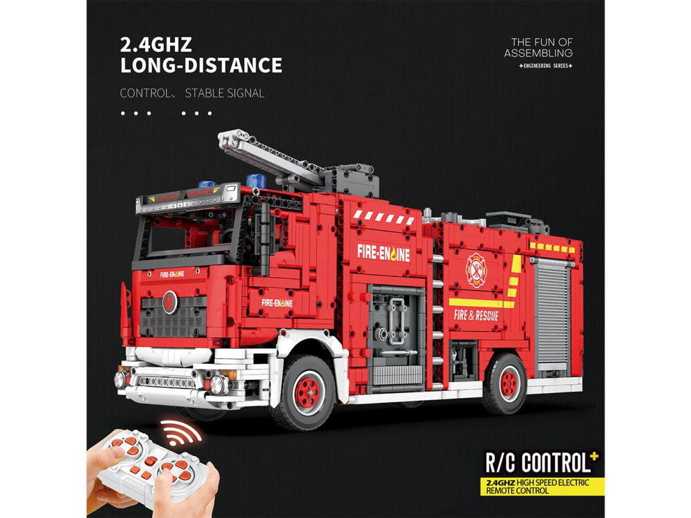 Reobrix RC Fire Truck 2888pc Construction Set RBX22008A