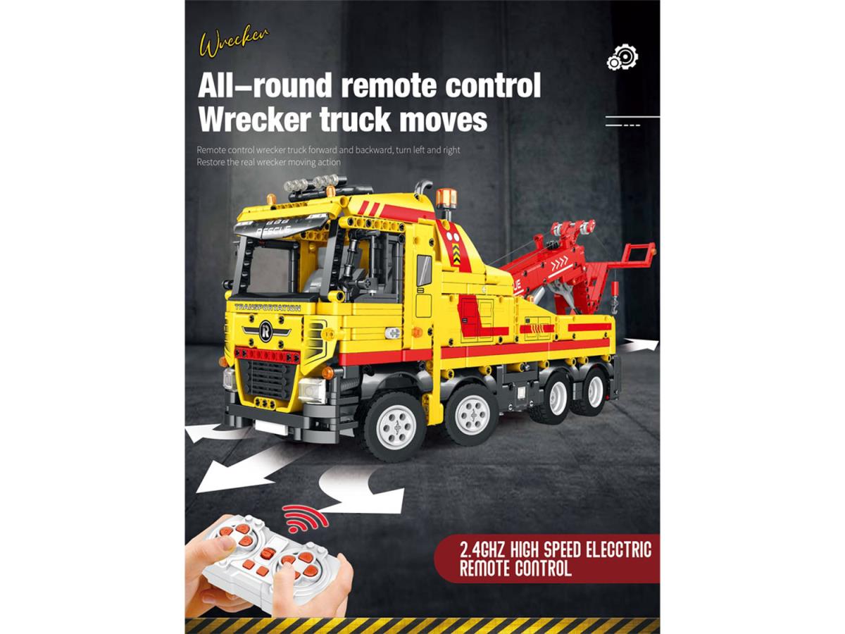 Reobrix RC Rescue Truck 1910pc Construction Set RBX22012