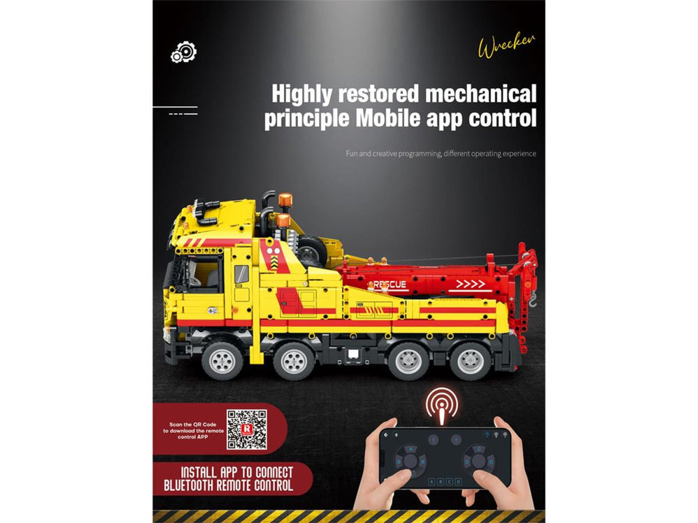 Reobrix RC Rescue Truck 1910pc Construction Set RBX22012