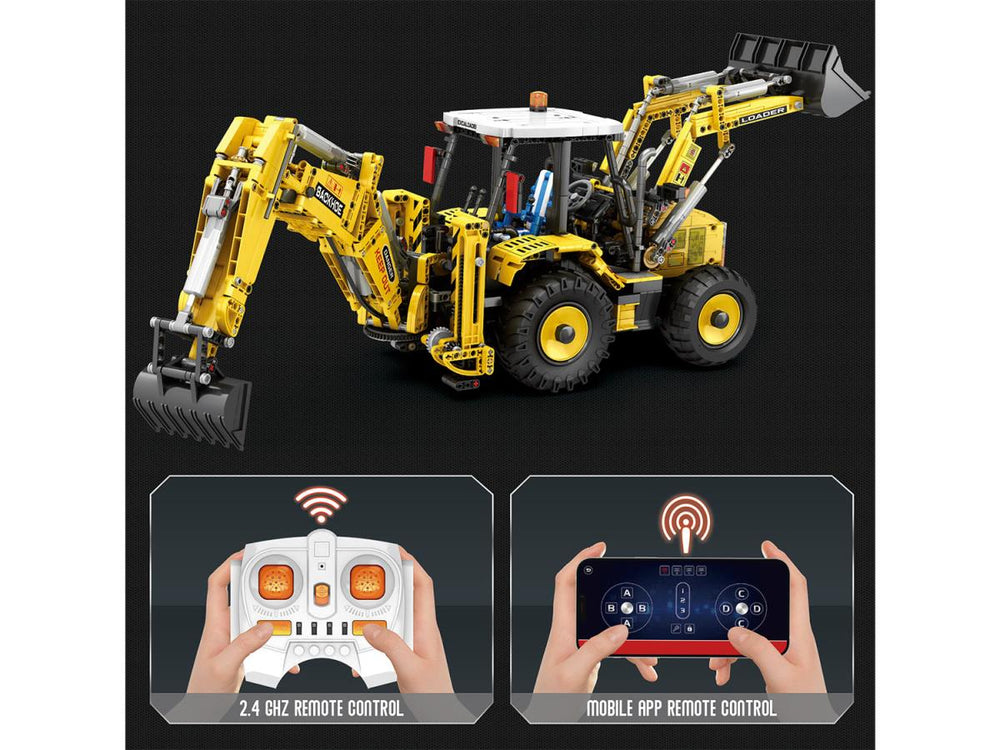 Reobrix RC Multi Purpose Construction Vehicle 2466pc Set RBX22018