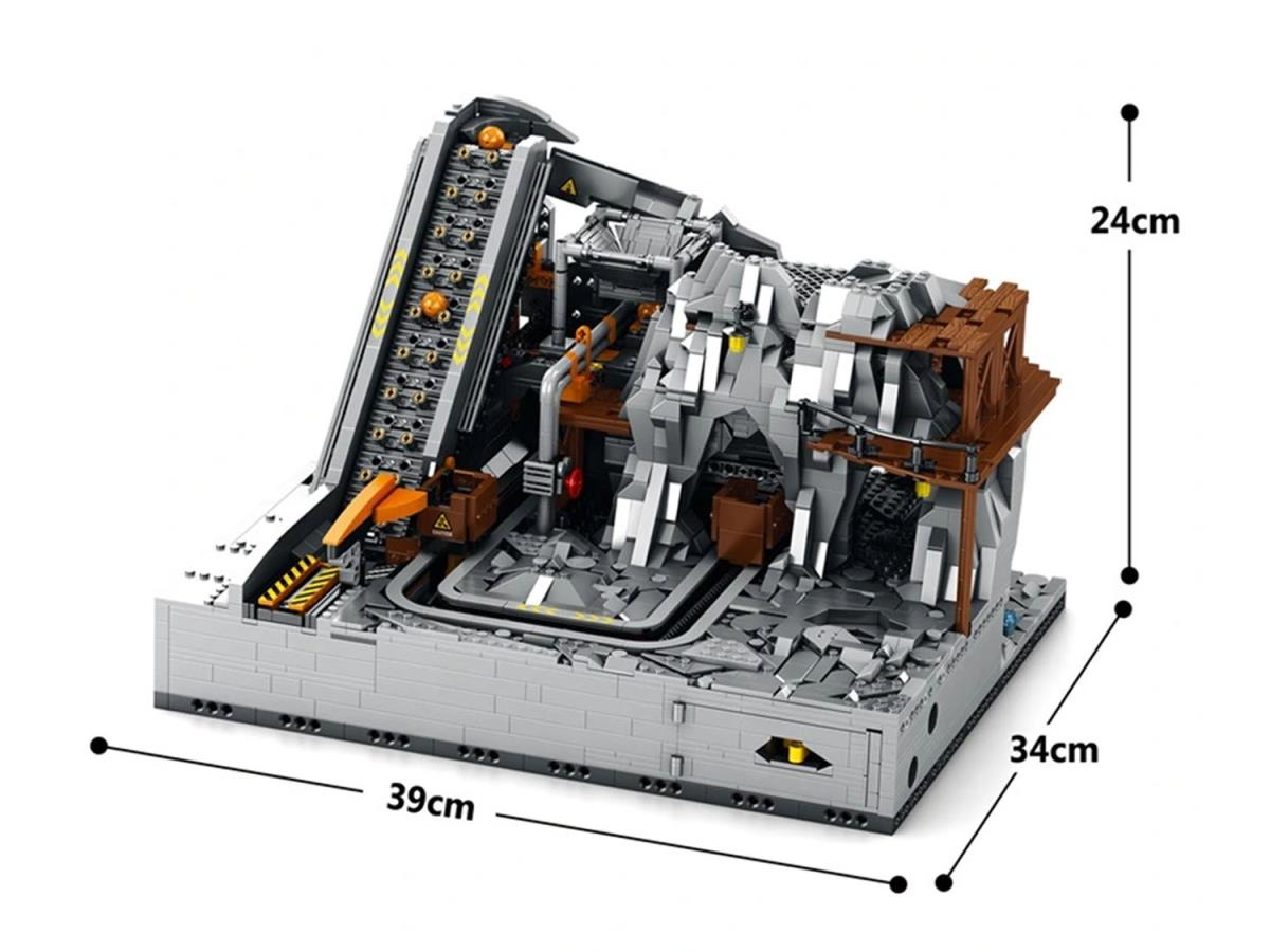 Reobrix Mining Machine 3338pc Construction Set RBX22023