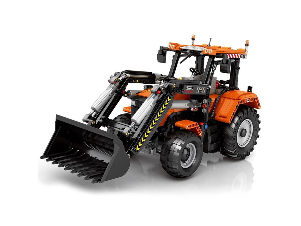 Reobrix RC Front Loader Tractor 1496pc Construction Set RBX22024
