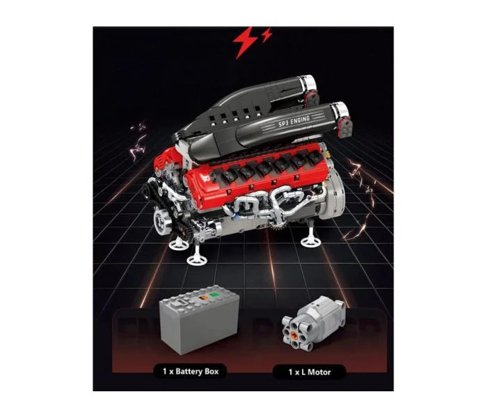 Reobrix SP3 Engine 1240pc Construction Set RBX33016
