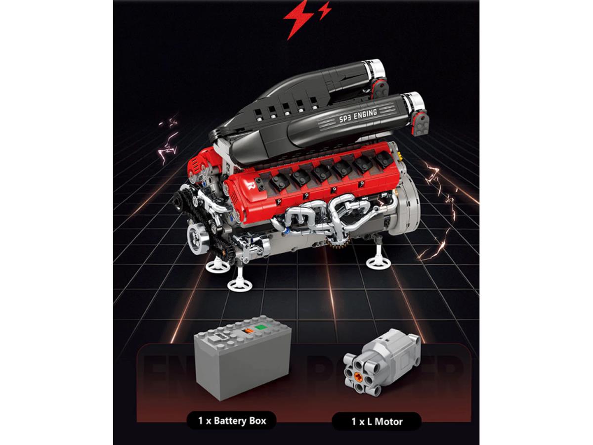 Reobrix SP3 Engine 1240pc Construction Set RBX33016