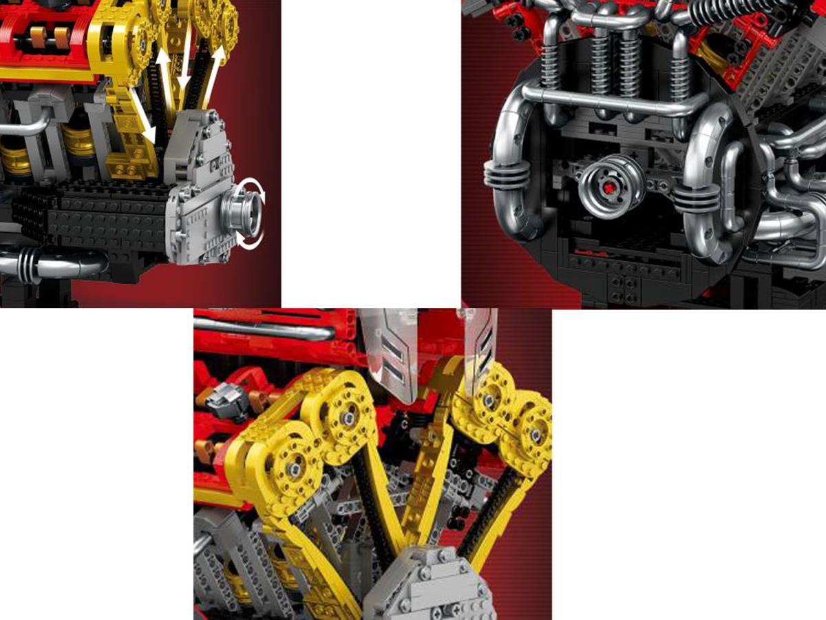 Reobrix V12 Engine 4719pc Construction Set RBX33017