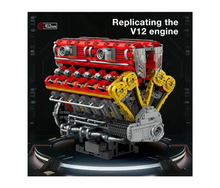 Reobrix V12 Engine 4719pc Construction Set RBX33017