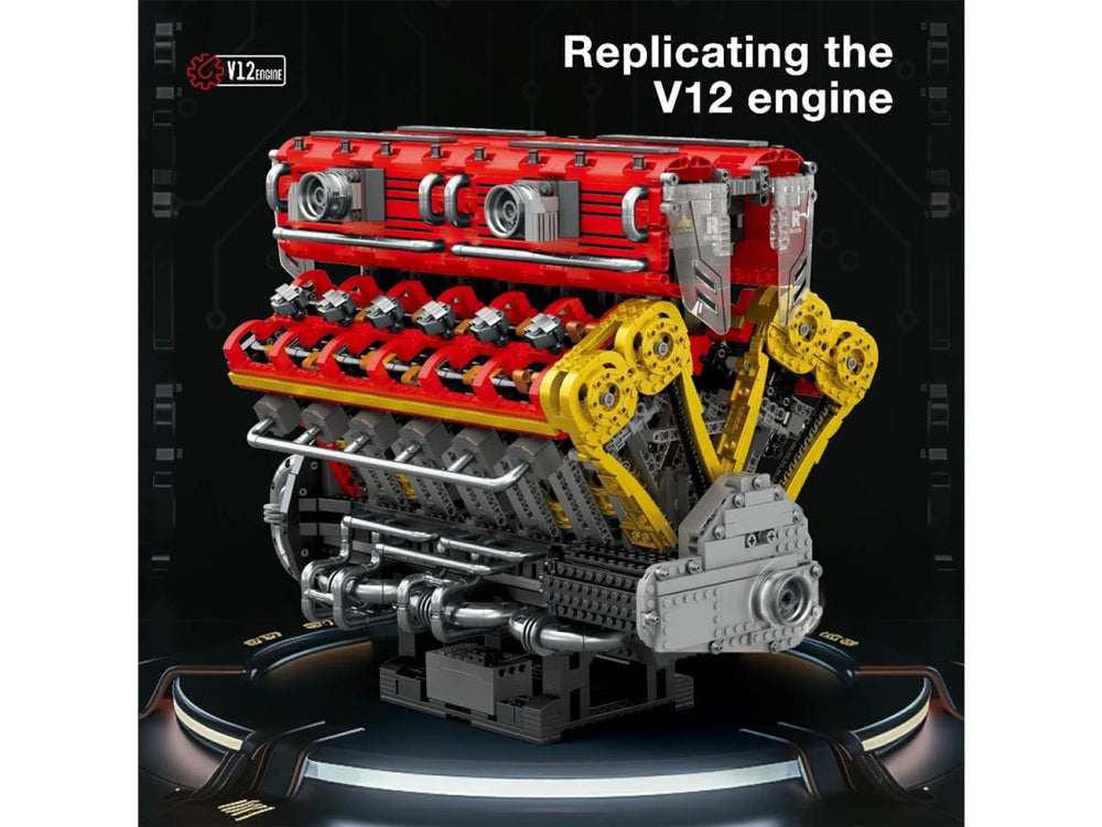 Reobrix V12 Engine 4719pc Construction Set RBX33017