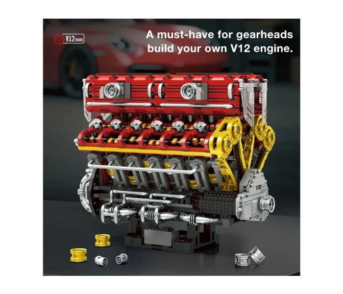 Reobrix V12 Engine 4719pc Construction Set RBX33017