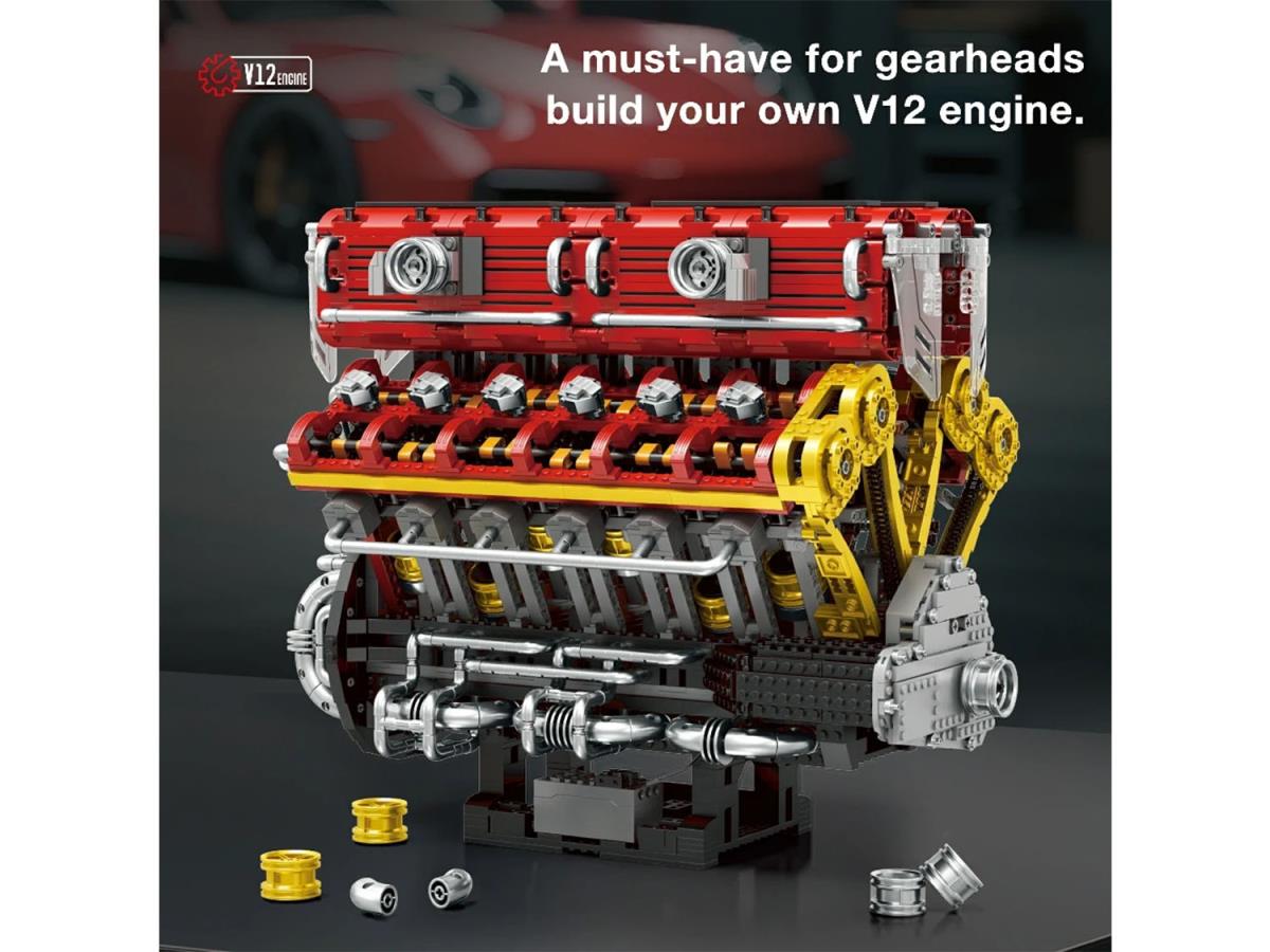 Reobrix V12 Engine 4719pc Construction Set RBX33017