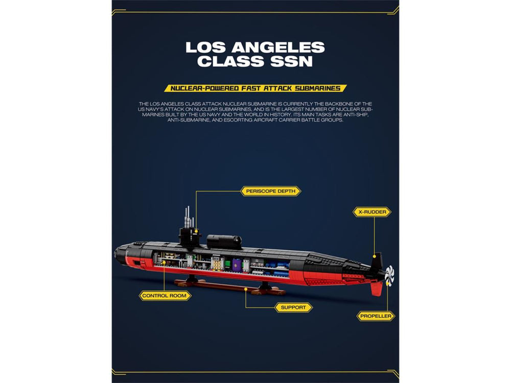 Reobrix American Submarine 2988pc Construction Set RBX33049A