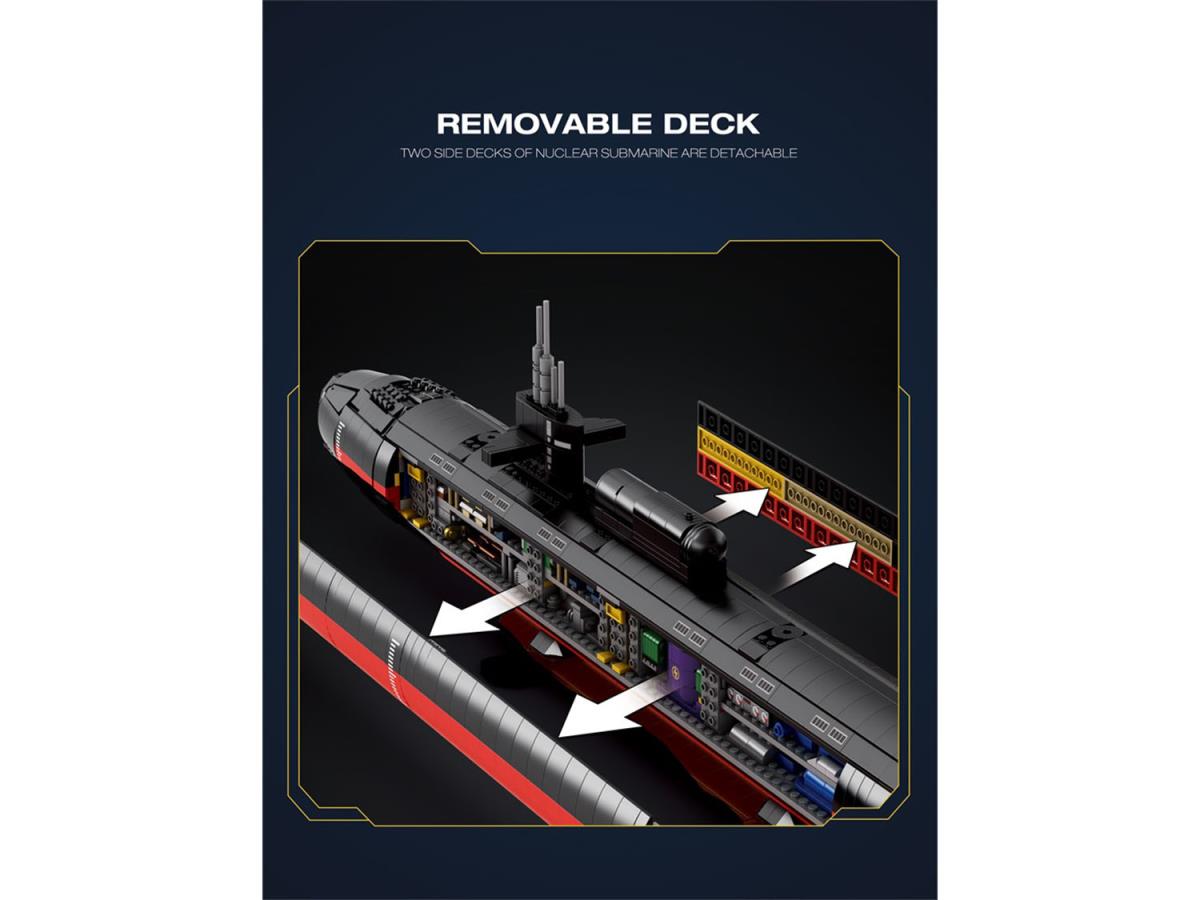 Reobrix American Submarine 2988pc Construction Set RBX33049A