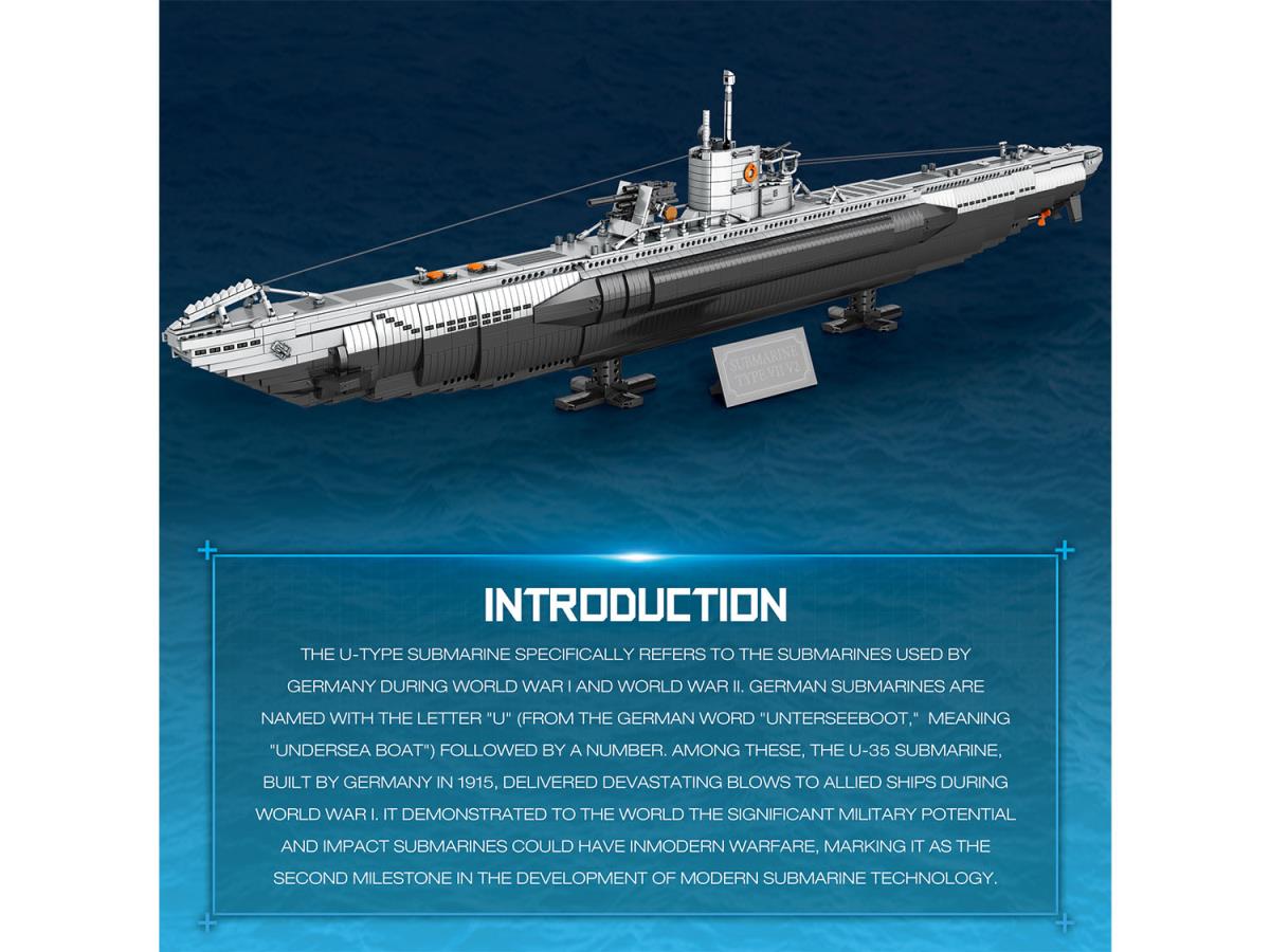 Reobrix U-Boat 3987pc Construction Set RBX33050