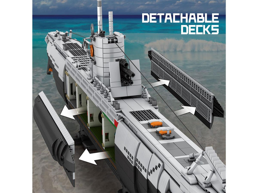 Reobrix U-Boat 3987pc Construction Set RBX33050