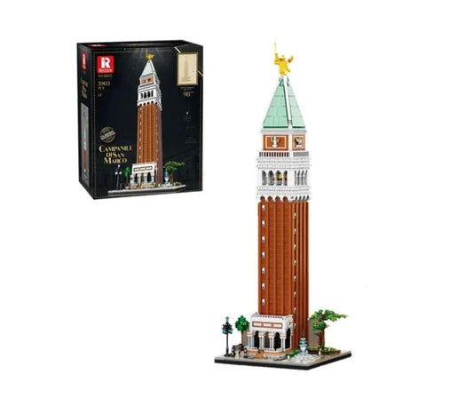Reobrix St Mark's Campanile 3903pc Construction Set RBX55013 1:100