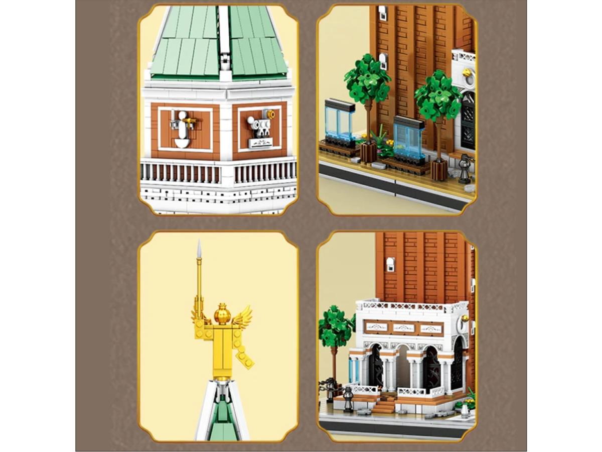 Reobrix St Mark's Campanile 3903pc Construction Set RBX55013 1:100