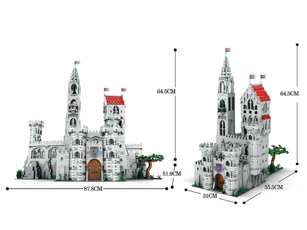 Reobrix Medieval King's Castle 3999pc Construction Set RBX55016