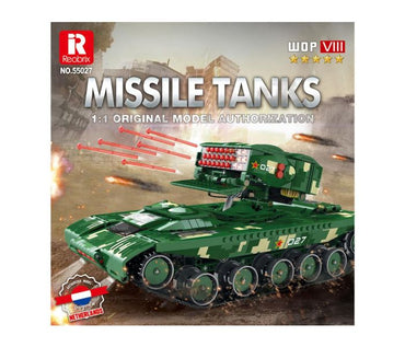 Reobrix RC Missile Firing Tank 1488pc Construction Set RBX55027