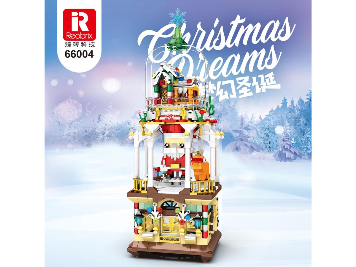 Reobrix Christmas Fantasies 856pc Construction Set RBX66004