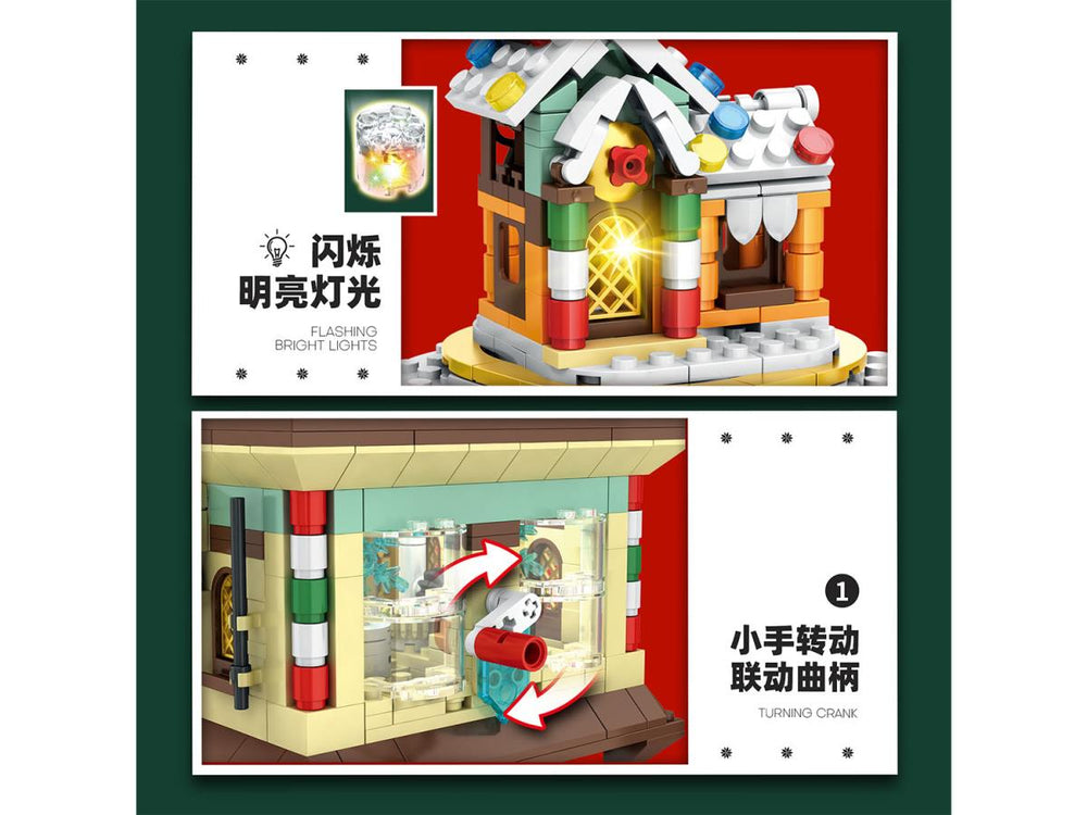 Reobrix Christmas Fantasies 856pc Construction Set RBX66004