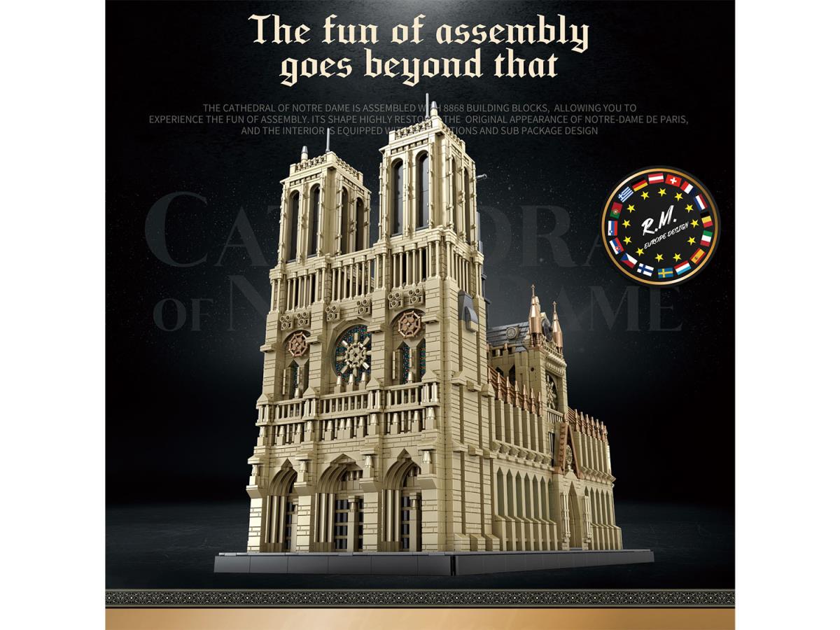 Reobrix Cathedral 8868pc Construction Set RBX66016