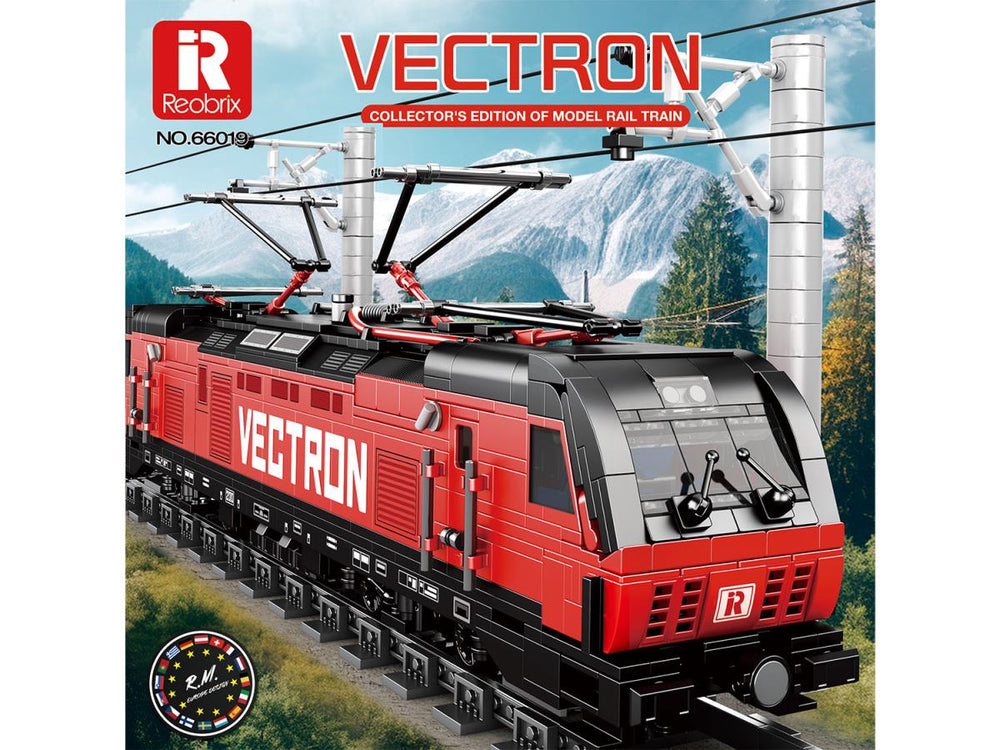 Reobrix European Electric Locomotive 1889pc Construction Set RBX66019A