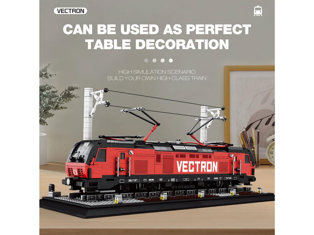Reobrix European Electric Locomotive 1889pc Construction Set RBX66019A