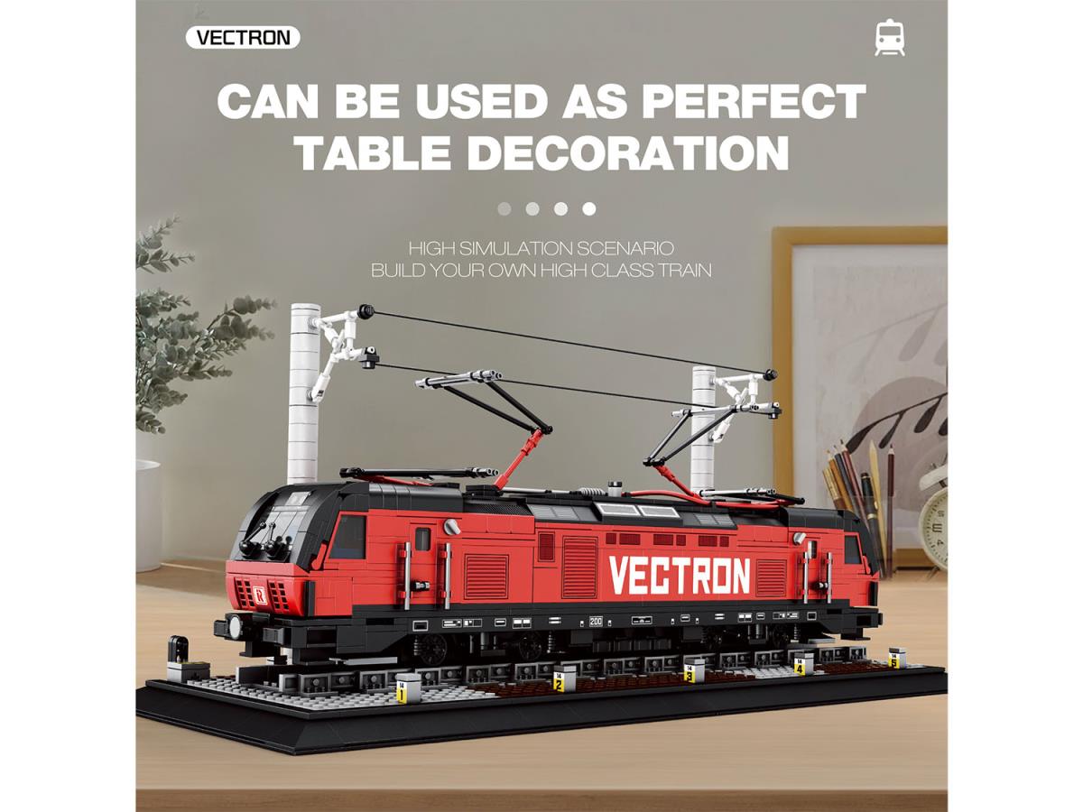 Reobrix European Electric Locomotive 1889pc Construction Set RBX66019A