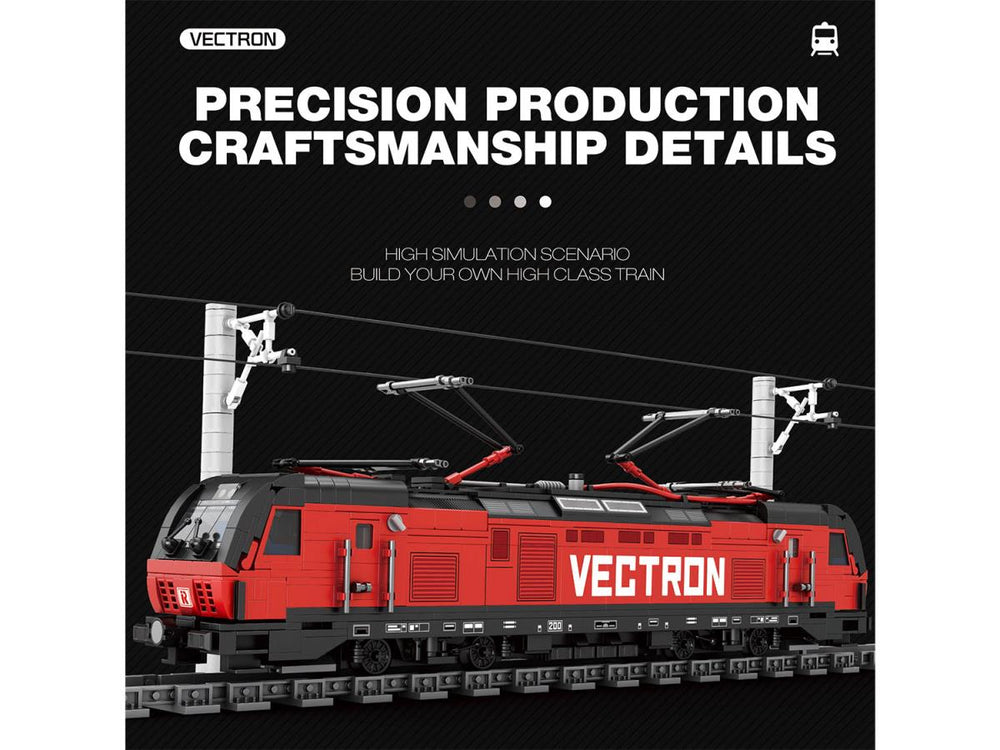 Reobrix European Electric Locomotive 1889pc Construction Set RBX66019A