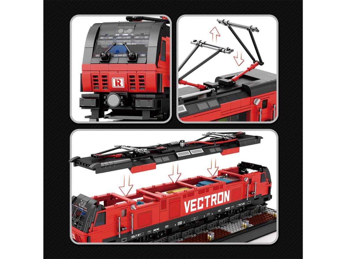 Reobrix European Electric Locomotive 1889pc Construction Set RBX66019A