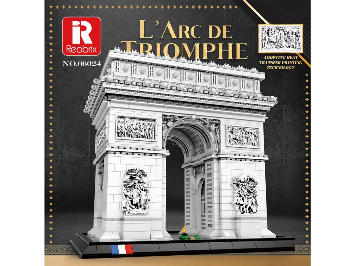 Reobrix L'Arc de Triumphe 3718pc Construction Set RBX66024