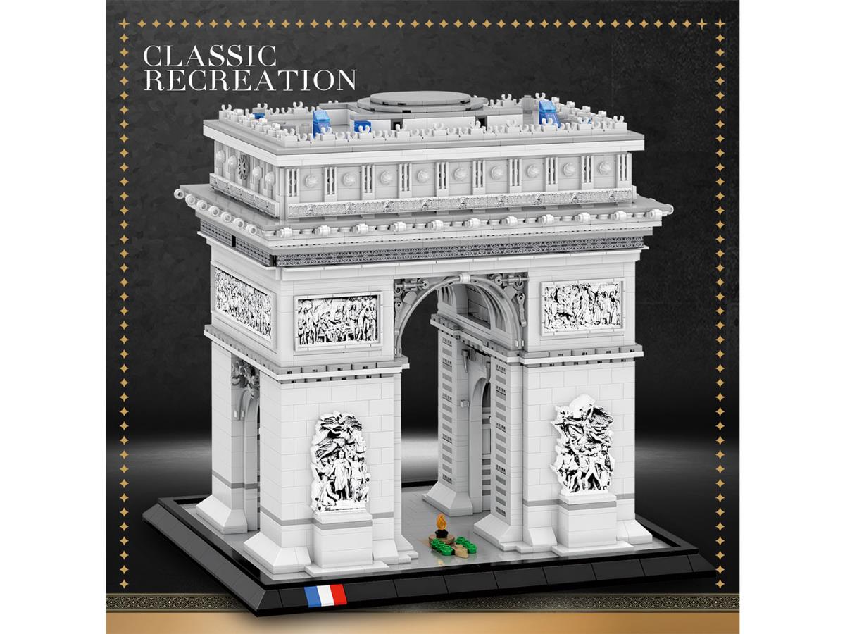 Reobrix L'Arc de Triumphe 3718pc Construction Set RBX66024