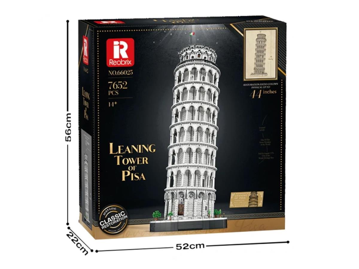 Reobrix Leaning Tower of Pisa 7652pc Construction Set RBX66025 1:50