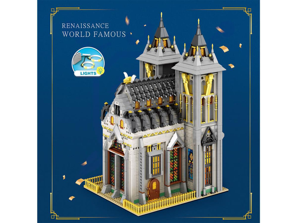 Reobrix Medieval Church 3468pc Construction Set RBX66027