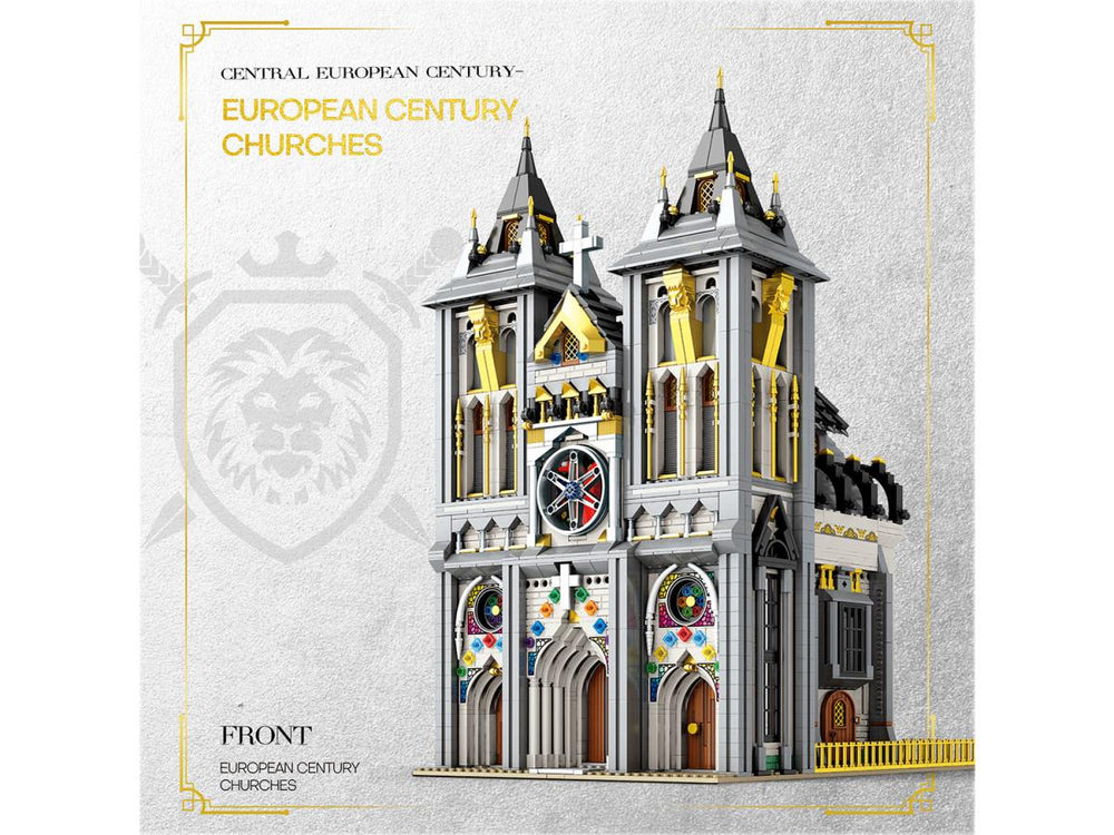 Reobrix Medieval Church 3468pc Construction Set RBX66027