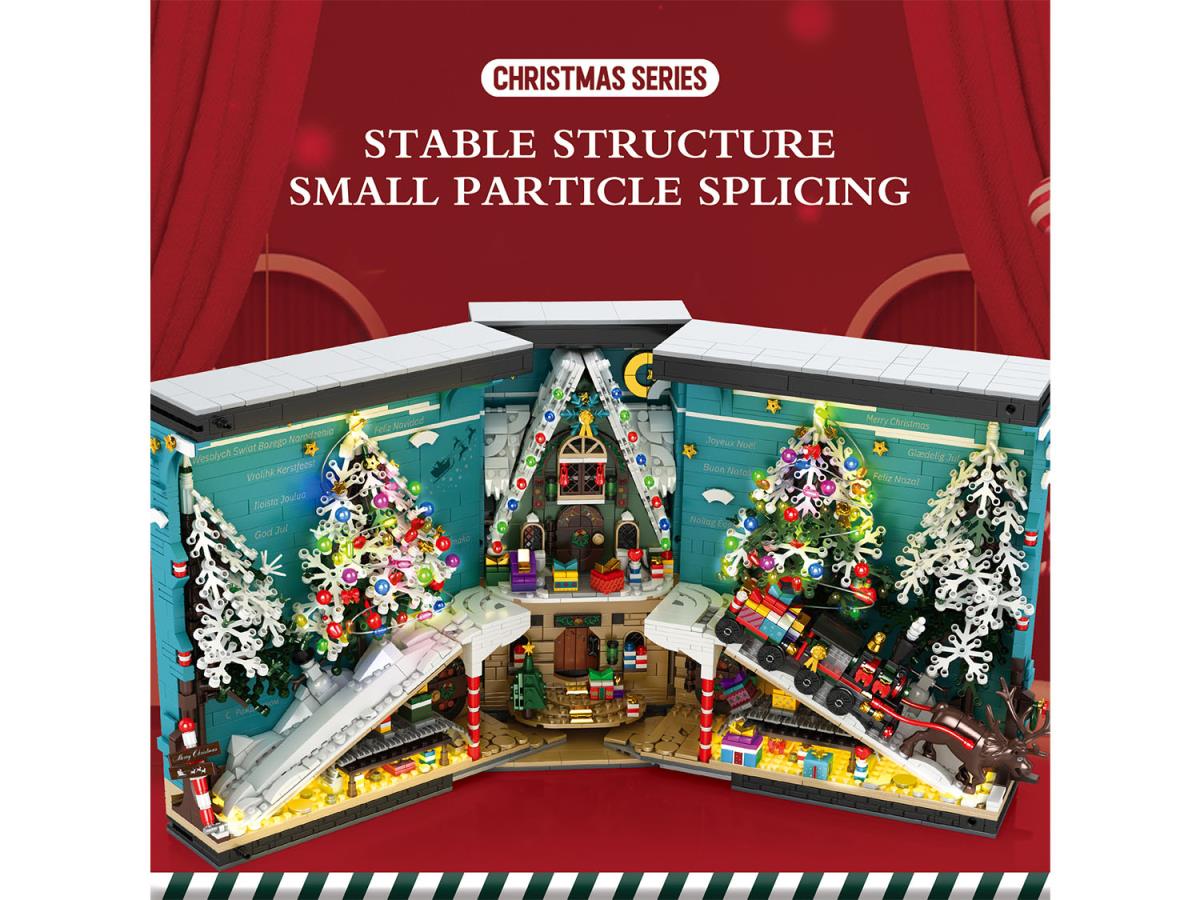 Reobrix Christmas Book 3260pc Construction Set RBX66033