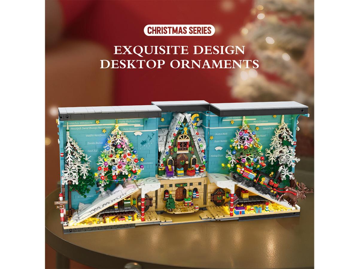 Reobrix Christmas Book 3260pc Construction Set RBX66033