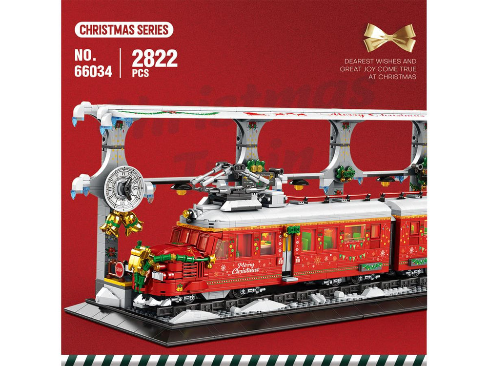 Reobrix Christmas Train 2822pc Construction Set RBX66034