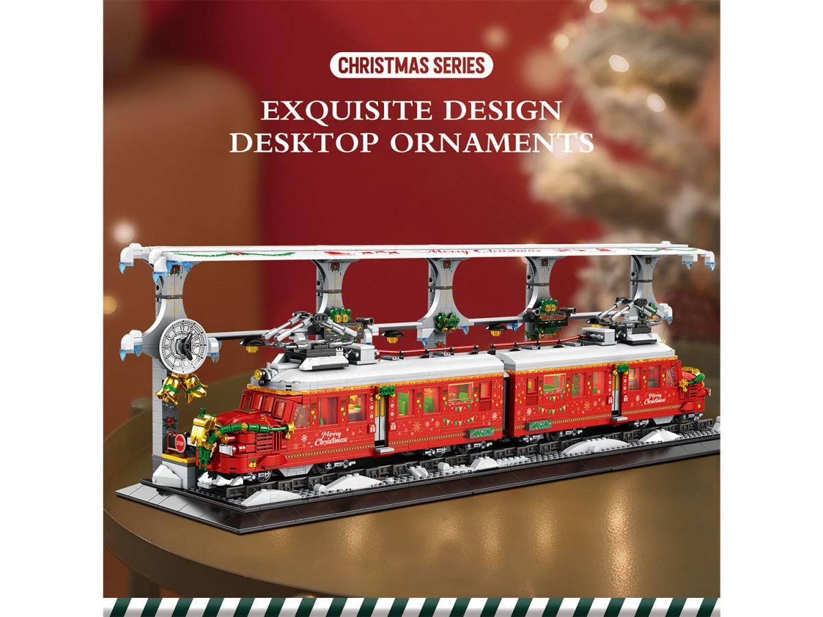 Reobrix Christmas Train 2822pc Construction Set RBX66034