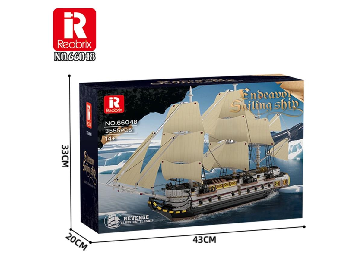 Reobrix HMS Endeavour 3555pc Construction Set RBX66048