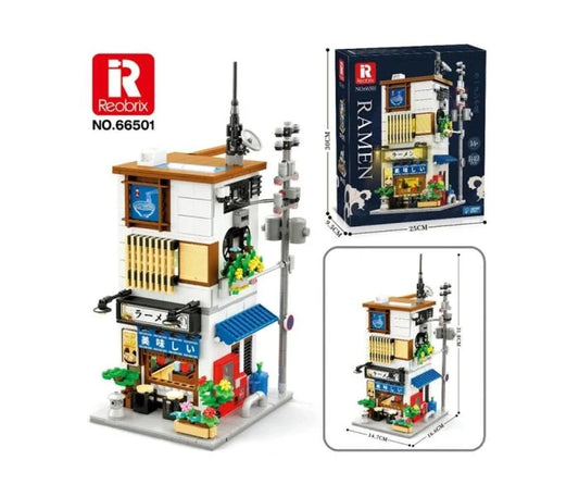 Reobrix Ramen Noodle Shop 1142pc Construction Set RBX66501