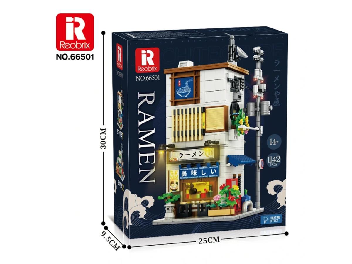 Reobrix Ramen Noodle Shop 1142pc Construction Set RBX66501
